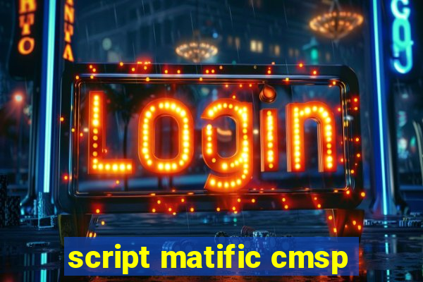 script matific cmsp